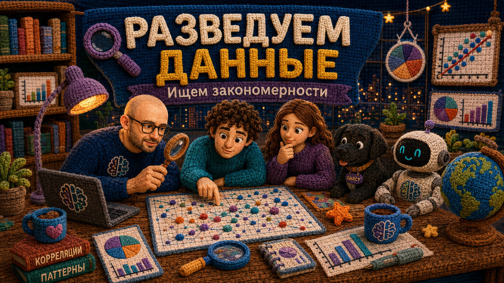Карта Разведуем данные